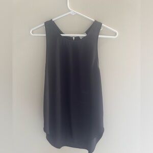 Wilfred Black Layered Sleeveless Shell Top